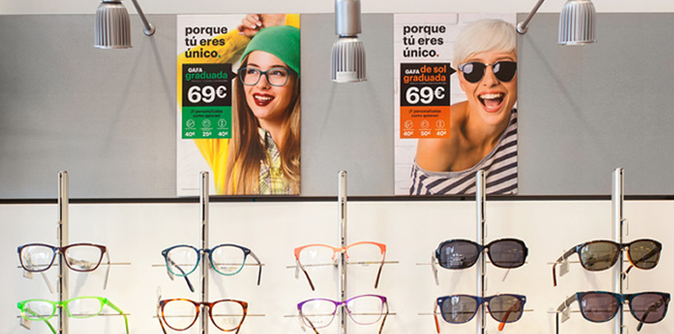 Tus gafas graduadas o tus gafas de sol graduadas por tan sólo… 69 euros. Como lo oyes. ¿Cómo lo ves?
